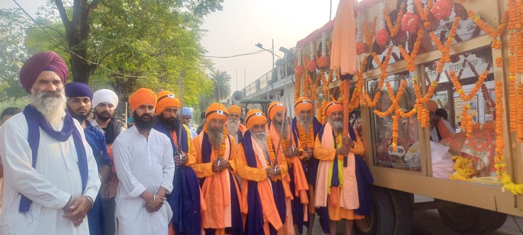 Nagar Kirtan was organized from the historical place Sheikh Farid Bohan on the occasion of the birth anniversary of Sri Guru Nanak Dev Ji